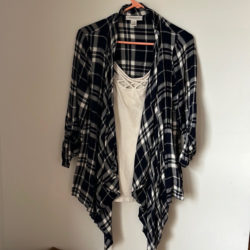 Nursing Cover-up Shirt - Motherhood Maternity - size medium